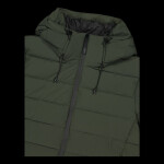CMP pánska zimná športová bunda s kapucňou zateplená zelená (34K0167/F905) 48
