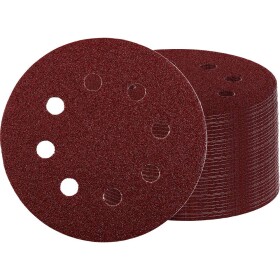 Einhell 492180 brúsny papier pre excentrické brúsky Zrnitosť 80 (Ø x v) 125 mm x 13 cm 100 ks; 492180