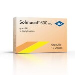 SOLMUCOL 600 mg 10 vrecúšok