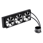 Gamemax Iceburg 360 Infinity čierna / AIO vodný chladič CPU / 360mm radiátor / 3x 120mm ventilátor (ICEBURG 360 INFINITY BK)