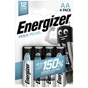 Energizer Max Plus tužková batéria typu AA alkalicko-mangánová 1.5 V 4 ks; E303321800