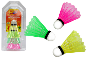 Mamido Sada farebných badmintonových loptičiek 3 ks