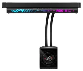 Asus ROG STRIX SLC IV 360 čierna / Komplet vodného chladenia CPU / 3x 120mm / ARGB / LCD 5,08 "/ AM4/AM5/LGA1700/1851 (90RC01S1-B0EAY0)