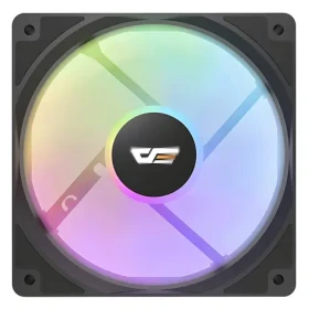 DarkFlash CL12 LED čierna / Ventilátor / 120 mm / 1200 RPM / 52.46 CFM / 4-pin (CL12)