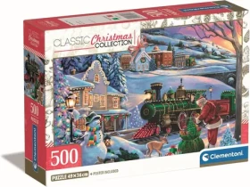 Clementoni Puzzle Vianočná kolekcia: Vianočný vlak
