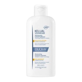 DUCRAY Kelual squanorm hydratačný šampón suché lupiny 200 ml