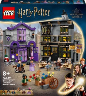 LEGO® Harry Potter™ 76439 Ollivanderov obchod a obchod madame Malkinovej