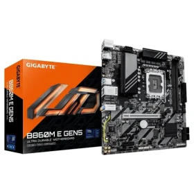 GIGABYTE B860M E GEN5 / Základná doska / B860 / LGA1851 / 2x DDR5 / PCIe 5.0 x16 / 2,5 GLAN / mATX (B860M E GEN5)