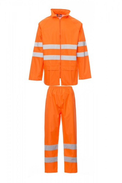 Nepremokavý reflexné set Payper HI-VI Farba: Oranžová fluo, Veľkosť: L (001228038002001L)