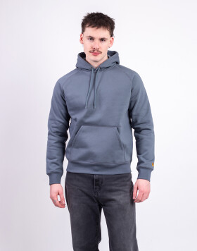 Carhartt WIP Hooded Chase Sweat Cozy Blue/Gold XL
