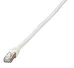 EFB RJ45 predlžovací kábel Cat.6A biela / Predlžovací kábel / S/FTP / 1 m / LSZH (K5546WS.1)