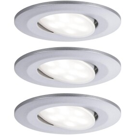 Paulmann Calla LED vstavané kúpeľňové svetlo sada 3 ks 19.5 W IP65 chróm (matný); 99933