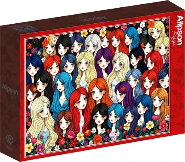 ALIPSON Puzzle Dámy z tajnej záhrady