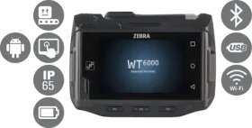 ZEBRA WT6000 / BT / Wi-Fi / USB / dotykový displej / batéria / Android 5.1 (WT60A0-TS0LEWR)