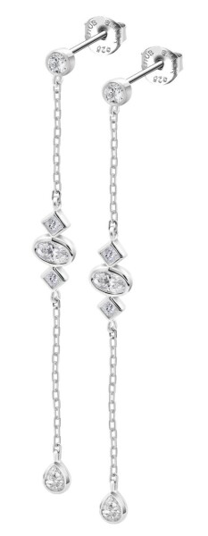 Lotus Silver Štýlové visiace náušnice Pure Essential LP3665-4/1