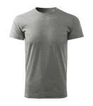 Basic Free pánske tričko tmavosivé 3XL