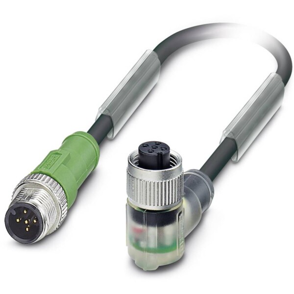 Sensor/Actuator cable SAC-5P-M12MS/1,5-PUR/M12FR-3L 1694651 Phoenix Contact; 1694651