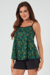 Italian Fashion Chill w.r. crêpe farba:print/black XL