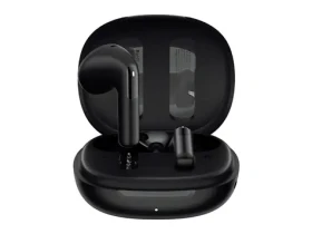 QCY Ailybuds E10 T35 čierna / Bezdrôtové slúchadlá s mikrofónom / TWS / ENC / Bluetooth 5.4 / IPX4 / dobíjací box (AilyBuds E10 black)