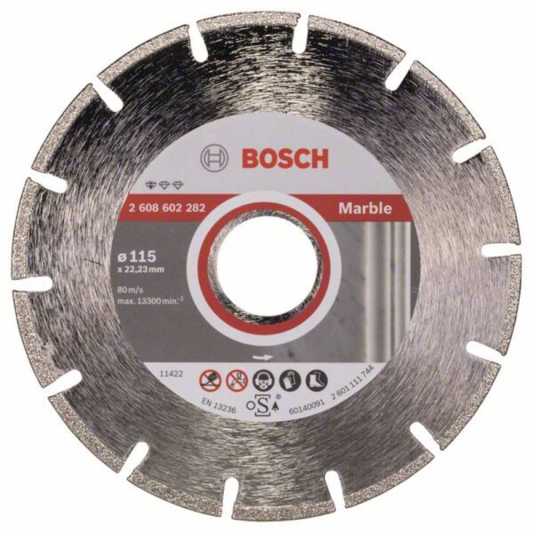 Bosch Accessories 2608602282 Bosch Power Tools diamantový rezný kotúč Priemer 115 mm 1 ks; 2608602282