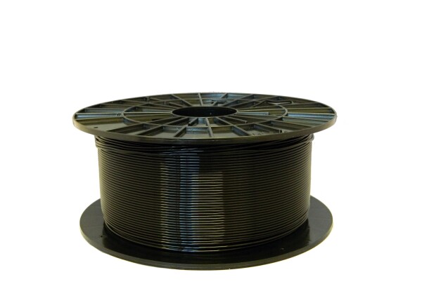 PLA + vylepšená ľahko tlačiteľná struna čierna 1,75 mm 1 kg Filament-PM