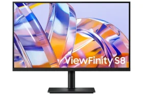 32" Samsung ViewFinity S32H804UAU čierna / Monitor / VA / 3840 x 2160 / 16:9 / 350 cd/m2 / HDMI + DP / USB hub + LAN (LS32H804UAUXEN)