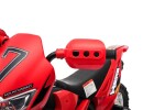 Mamido Detská elektrická motorka Cross Force červená