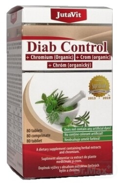 JutaVit Diab Control + organický chróm