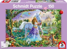 Schmidt Puzzle Princezná s jednorožcom