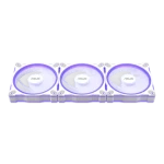 Asus Prime MR120 ARGB 3in1 biela / Ventilátor / 3x 120 mm / Sleeve bearing / 1600 RPM / 58 CFM / 21 dB (90DA00I3-B09020)