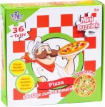 Okrúhle puzzle Pizza mix