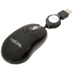 LogiLink ID0016 optická myš, prenos USB, 3 tlačidlo, 800 dpi, čierna; ID0016