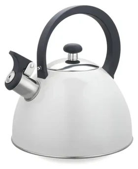 Maestro MR-1302-WG biela / Čajová kanvica / píšťalová / nerez, plast / 2,5 l / na indukciu (MR-1302-WG)