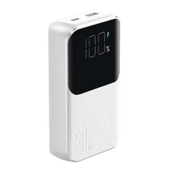 Joyroom JR-PBC06 biela / Powerbanka / 10000mAh / 30W / 1x USB-A + 1x USB-C / káble USB-C Lightning (6956116776466)