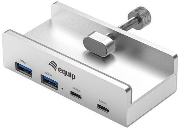 Equip Equip 128967 huby i koncentratory USB 3.2 Gen 1 (3.1 Gen 1) Type-A 5000 Mbit/s Aluminium