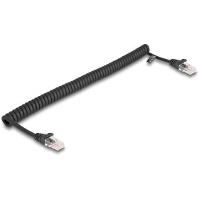 Delock 87992 RJ45 sieťové káble, prepojovacie káble CAT 5e 1.00 m čierna 1 ks; 87992