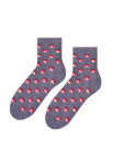 Ponožky Steven art.099 Vybrané vzory 35-40 melanžově šedá 35-37