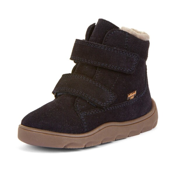 Chlapčenské zimné barefoot topánky ZERU TEX FURRY Dark Blue Froddo G2110151 - 30