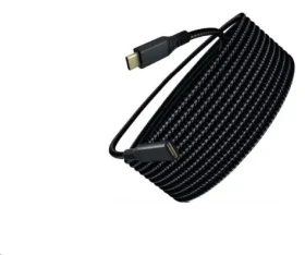 WG USB-C predlžovací kábel čierna / Predlžovací kábel / USB-C - USB-C / 20 Gbps / PD 240 W / 2 m (12340)