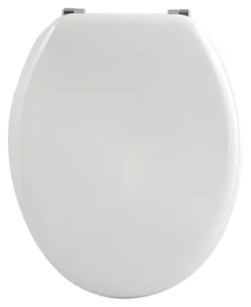 MSV CLEO WC doštička biela / MDF / Nerezové pánty / 56 × 360 × 450 mm
