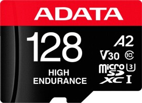 ADATA High Endurance MicroSDXC 128 GB Class 10 UHS-I/U3 A2 V30 (AUSDX128GUI3V30SHA2-RA1)