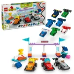 LEGO® DUPLO® Town 10445 Závodné autá a vodiči tímu F1®