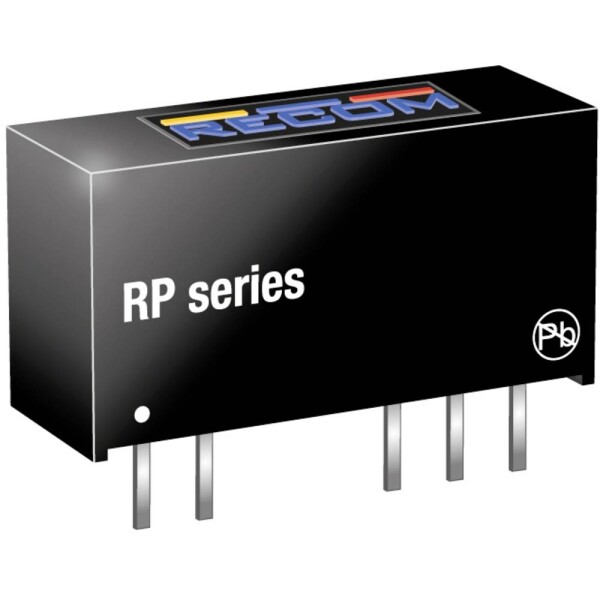 RECOM RP-1212D DC / DC menič napätia, DPS 12 1 W Počet výstupov: 2 x Obsah 1 ks; RP-1212D