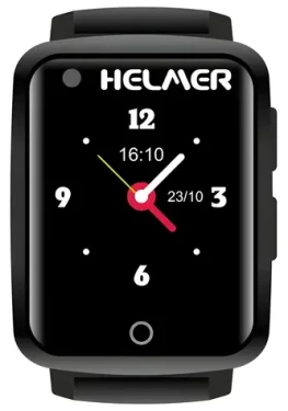 HELMER LK 716 / Seniorské hodinky s GPS lokátorom / dotykový displej / snímač srdcového tepu / nano SIM / IP67 / 4G (hlmlk716)