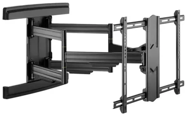 Goobay Pro FullMotion L čierna / Nástenný držiak TV / 37-70" / VESA 200x100-600x400 / do 70 kg (49935)