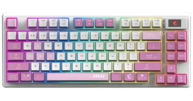 MSI FORGE GK600 TKL fialová / Bezdrôtová herná klávesnica / mechanická / 2,4 GHz / BT / RGB / USB-C / CZ+SK layout (S11-43CSQ01-HH9)