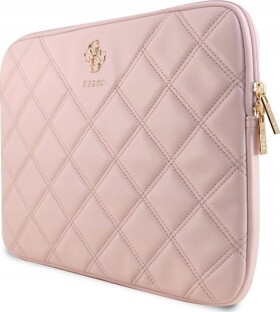 Guess Guess Sleeve GUCS14ZPSQSSGP 14" Ružový/pink Quilted 4G