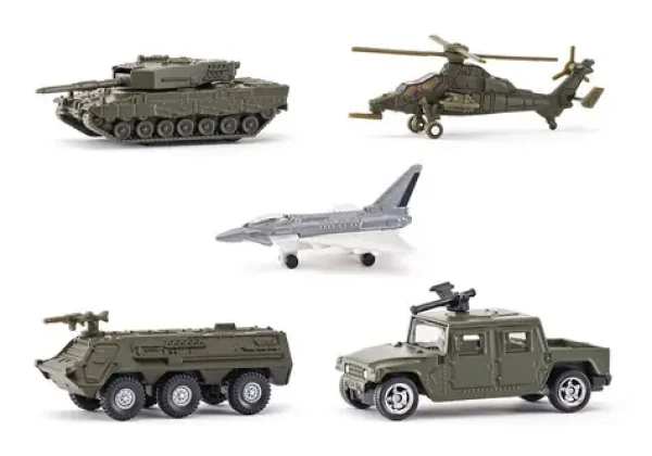 Siku Military - Sada vojenských vozidiel, 5 ks