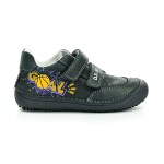D.D.Step DDStep S063-52747AM dark grey celoročné členkové barefoot topánky 30 EUR