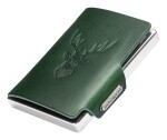 Kožená mini peňaženka Mondraghi Silhouette Classic Deer Green